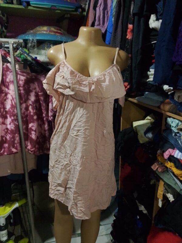 Armless Clay Pink Short Dress